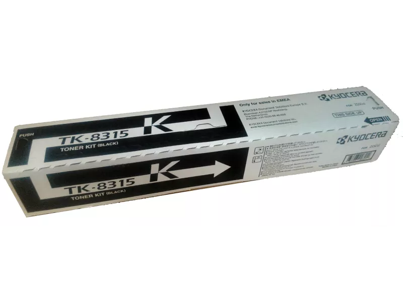 Toner Originale Kyocera TK-8315k 1T02MV0NL0 (Nero 12000 pagine)