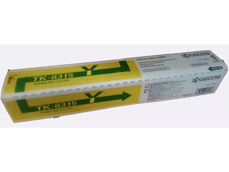 Toner Originale Kyocera TK-8315Y 1T02MVANL0 (Giallo 6000 pagine)