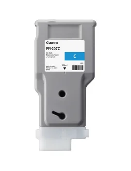 Cartuccia Originale Canon PFI-207c 8790B001 (Ciano 300 ml)