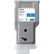 Cartuccia Originale Canon PFI-207c 8790B001 (Ciano 300 ml)