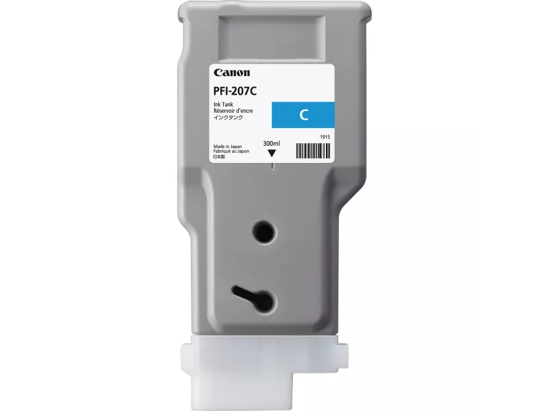 Cartuccia Originale Canon PFI-207c 8790B001 (Ciano 300 ml)