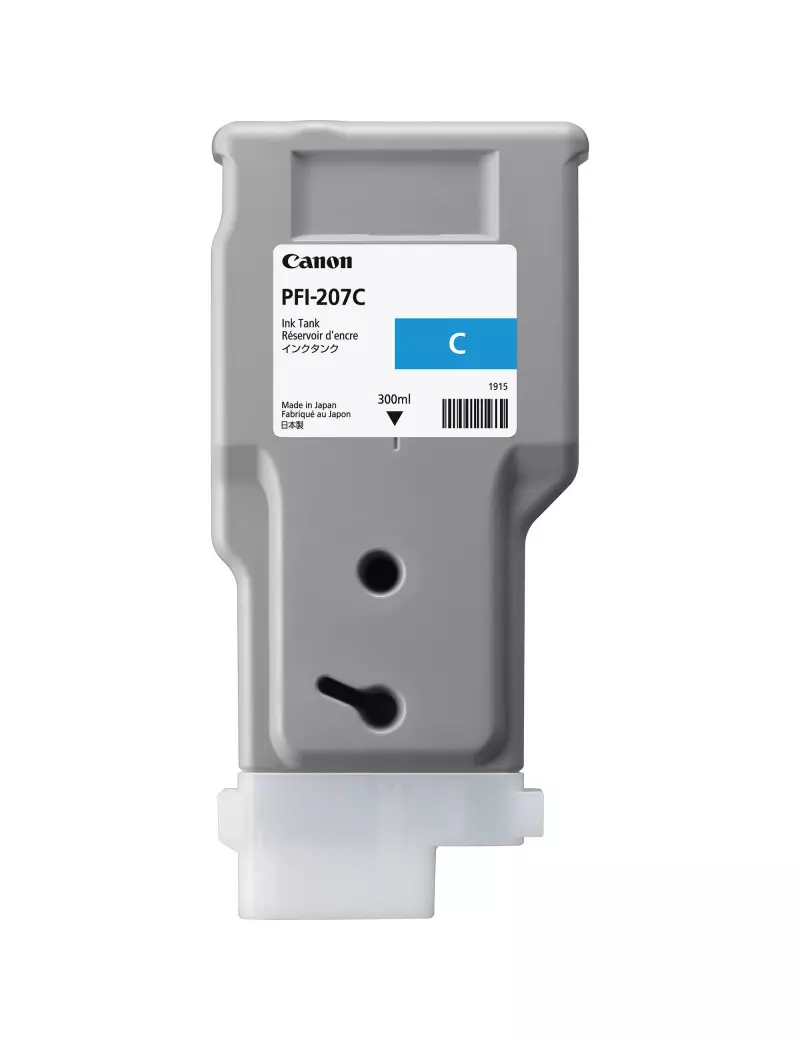 Cartuccia Originale Canon PFI-207c 8790B001 (Ciano 300 ml)