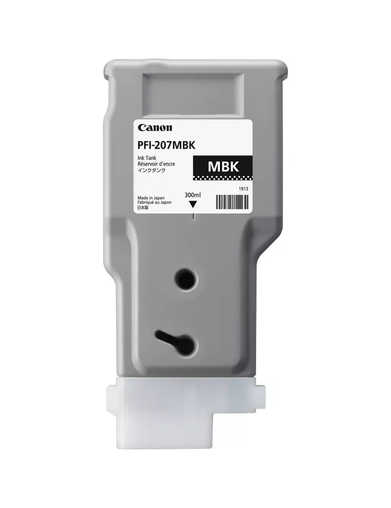 Cartuccia Originale Canon PFI-207mbk 8788B001 (Nero Opaco 300 ml) Cartuccia Originale Canon PFI-207mbk 8788B001 (Nero Opaco 300 ml)