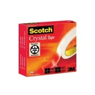 Nastro Adesivo Scotch 600 Crystal - 19 mm x 66 m - Supertrasparente