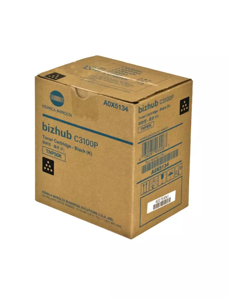Toner Originale Konica Minolta TNP50K A0X5154 (Nero 5000 pagine) Toner Originale Konica Minolta TNP50K A0X5154 (Nero 5000 pagine)