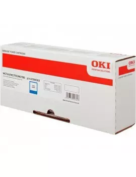 Toner Originale Oki 45396303 (Ciano 6000 pagine)