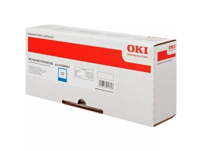 Toner Originale Oki 45396303 (Ciano 6000 pagine)