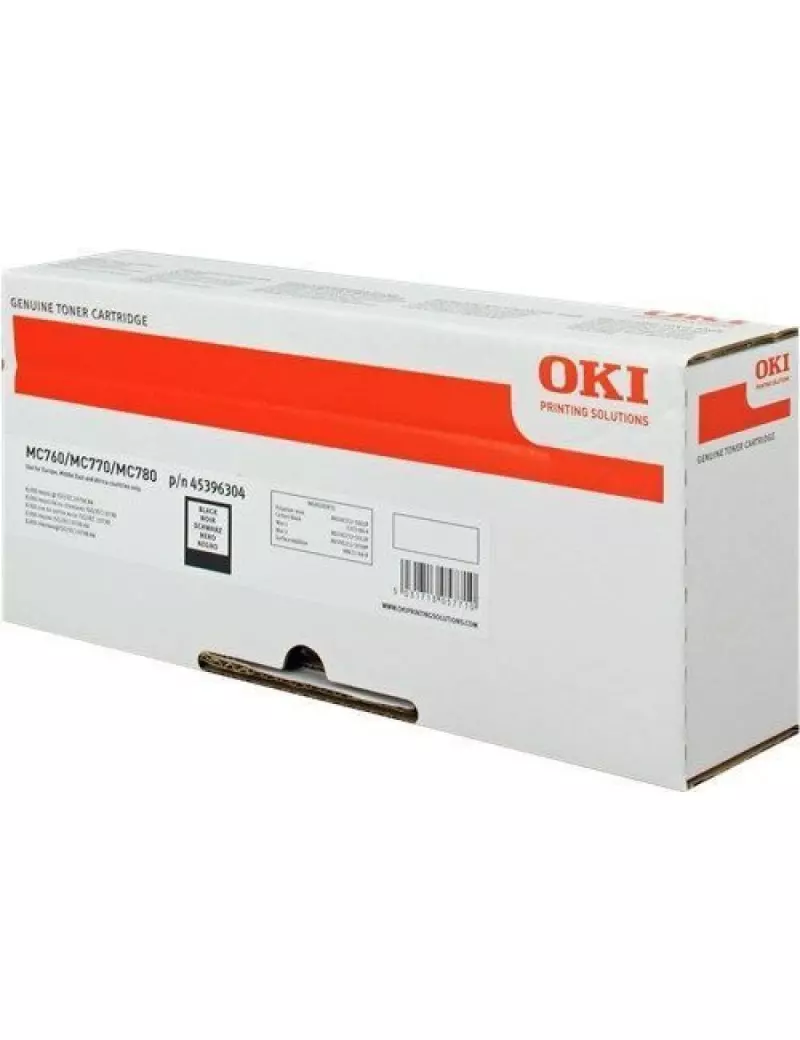 Toner Originale Oki 45396304 (Nero 8000 pagine)