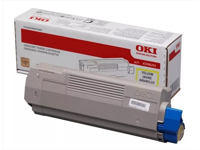 Toner Originale Oki 45396201 (Giallo 11500 pagine)