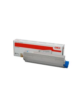 Toner Originale Oki 44844507 (Ciano 10000 pagine)