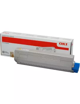 Toner Originale Oki 44844505 (Giallo 10000 pagine)