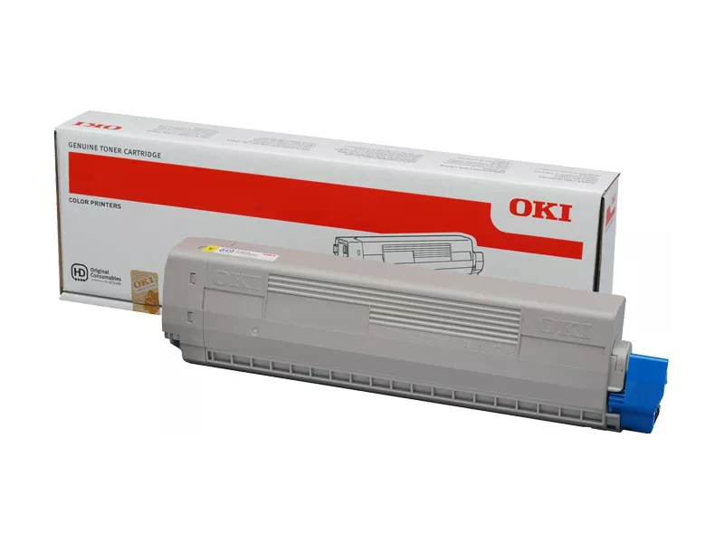 Toner Originale Oki 44844505 (Giallo 10000 pagine)