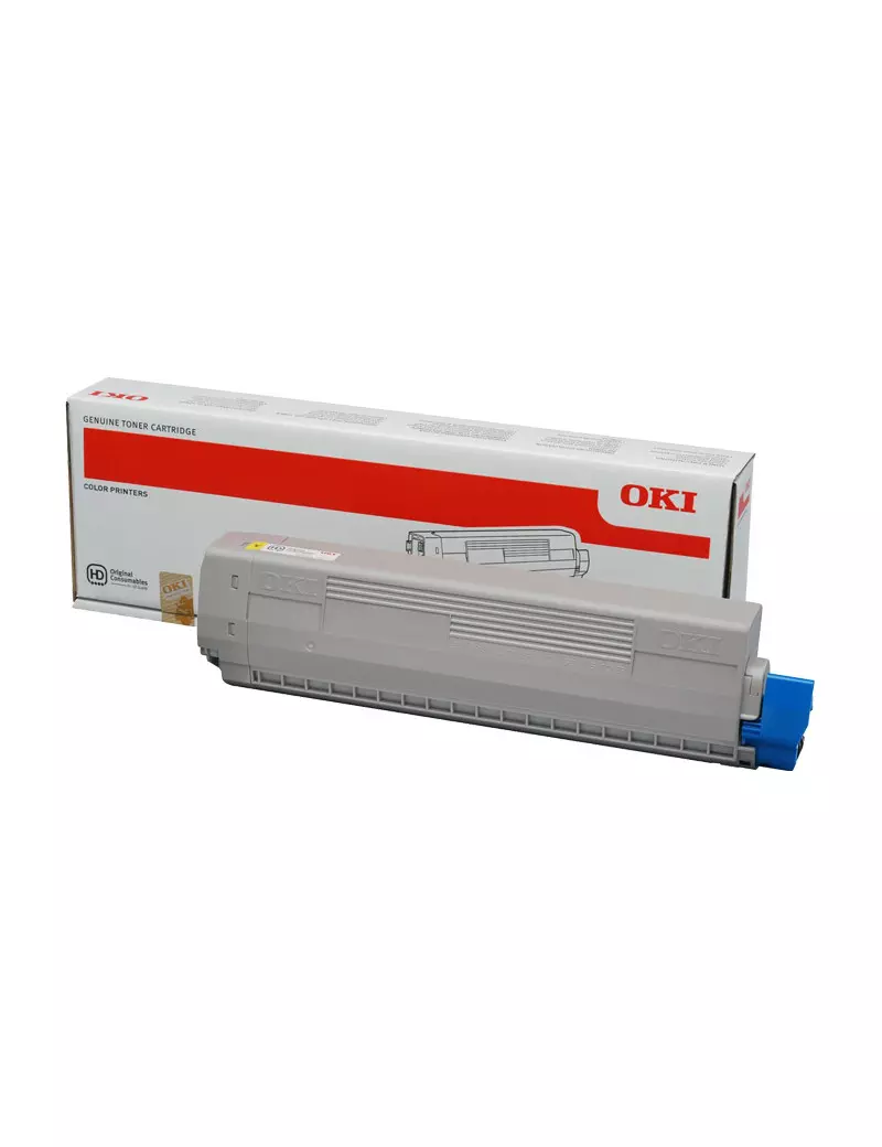 Toner Originale Oki 44844505 (Giallo 10000 pagine)