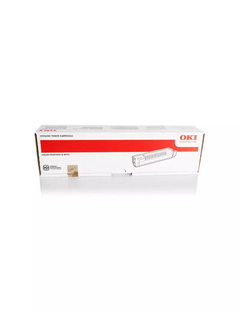 Toner Originale Oki 44059253 (Giallo 10000 pagine)