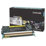 Toner Originale Lexmark C746 C746A1YG (Giallo 7000 pagine)