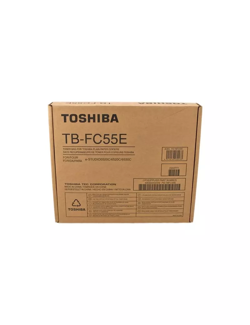 Vaschetta di Recupero Originale Toshiba TB-FC55 6AG00002332 (120000 pagine)