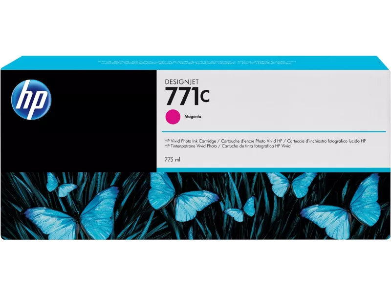 Cartuccia Originale HP B6Y09A 771C (Magenta 775 ml)