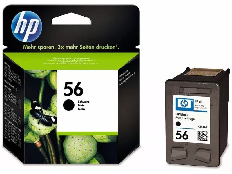 Cartuccia Originale HP C6656AE 56 (Nero 630 pagine) Cartuccia Originale HP C6656AE 56 (Nero 630 pagine)
