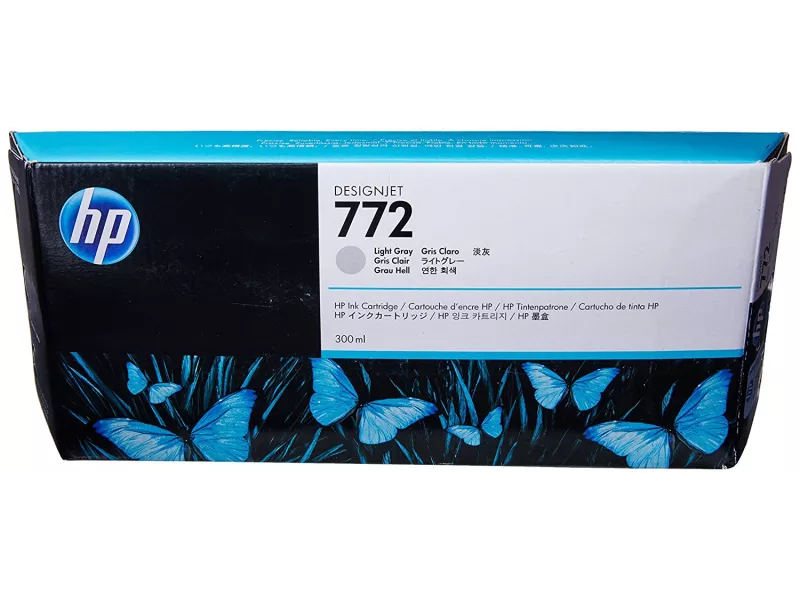 Cartuccia Originale HP CN634A 772 (Grigio Chiaro 300 ml)
