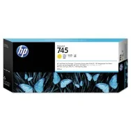 Cartuccia Originale HP F9K02A 745 (Giallo 300 ml)