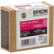 Cartuccia Originale Epson T580A00 (Magenta Vivid 80 ml)