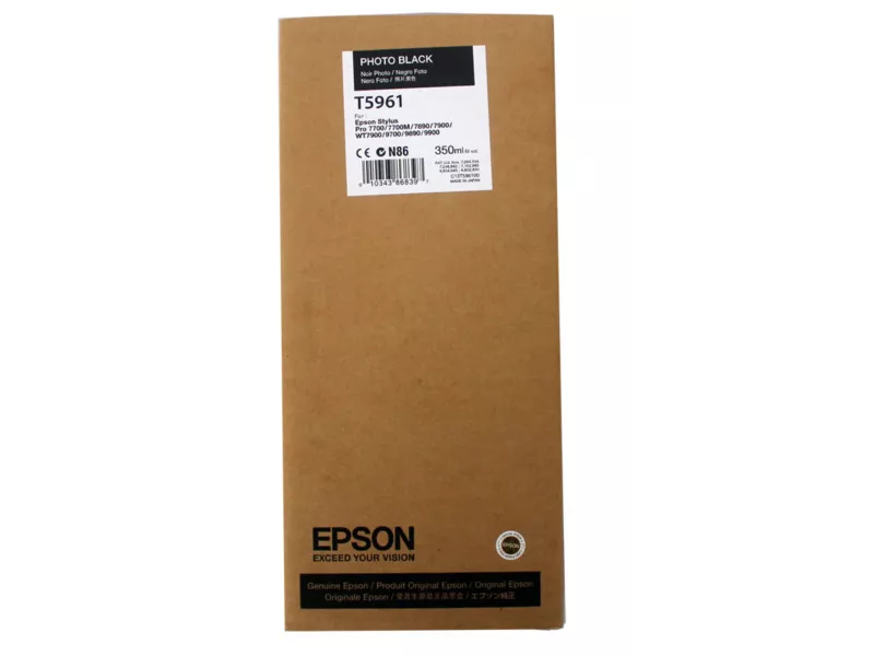 Cartuccia Originale Epson T596100 (Nero Foto 350 ml)
