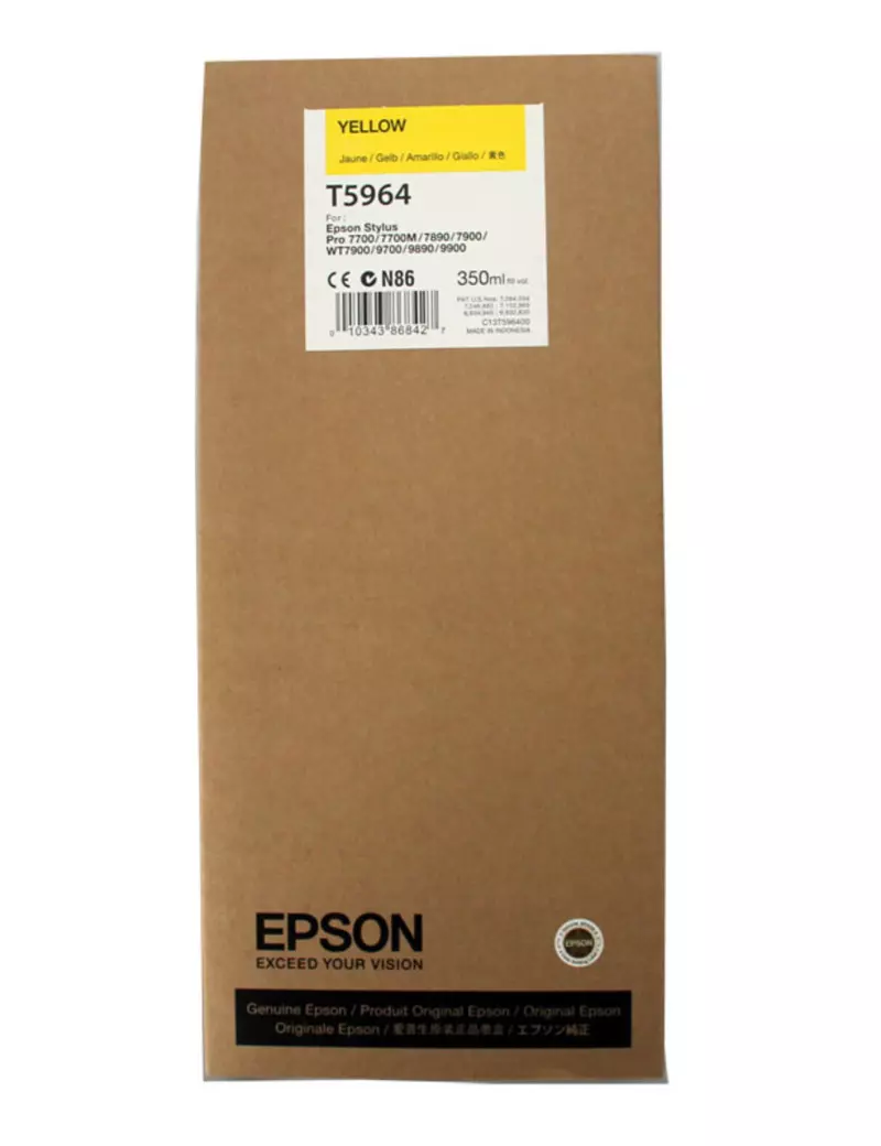 Cartuccia Originale Epson T596400 (Giallo 350 ml)