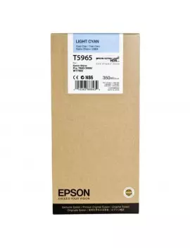 Cartuccia Originale Epson T596500 (Ciano Chiaro 350 ml)