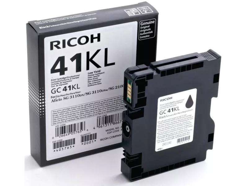 Cartuccia Originale Ricoh GC 41HBK 405761 (Nero 2200 pagine)