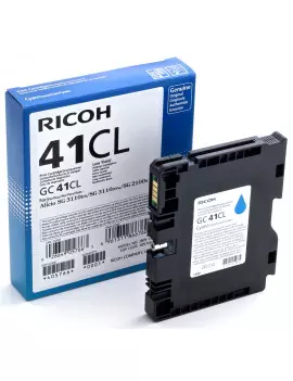 Cartuccia Originale Ricoh GC 41HC 405762 (Ciano 2200 pagine)