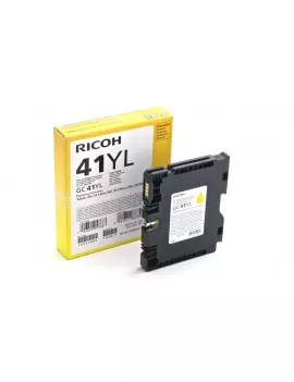 Cartuccia Originale Ricoh GC 41HY 405764 (Giallo 2200 pagine)