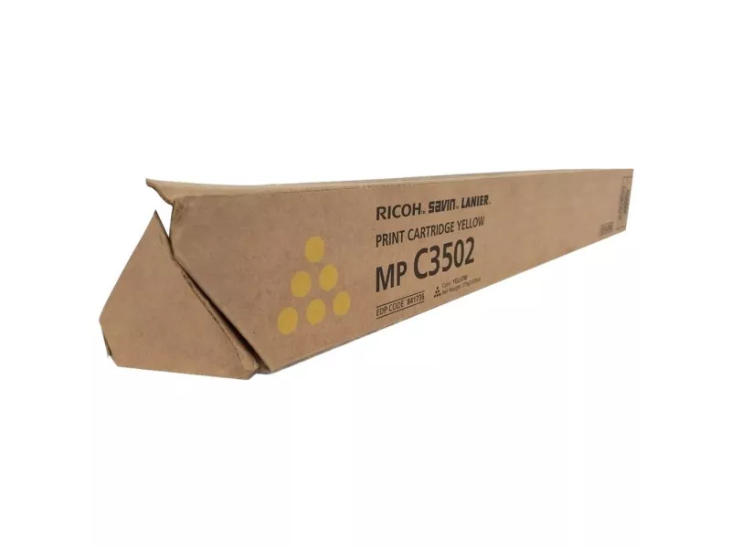 Toner Originale Ricoh MPC 3502y 841740 841652 (Giallo 18000 pagine)