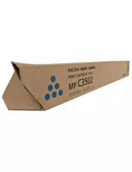 Toner Originale Ricoh MPC 3502c 841742 841654 (Ciano 18000 pagine)