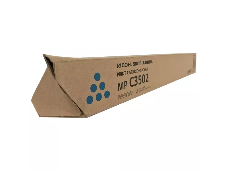 Toner Originale Ricoh MPC 3502c 841742 841654 (Ciano 18000 pagine)