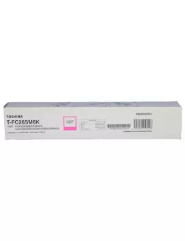 Toner Originale Toshiba T-FC26SM6K 6B000000555 (Magenta 6000 pagine)