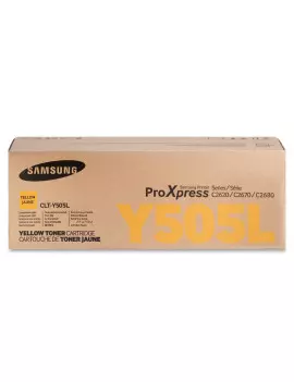 Toner Originale Samsung CLT-Y505L SU512A (Giallo 3500 Pagine)