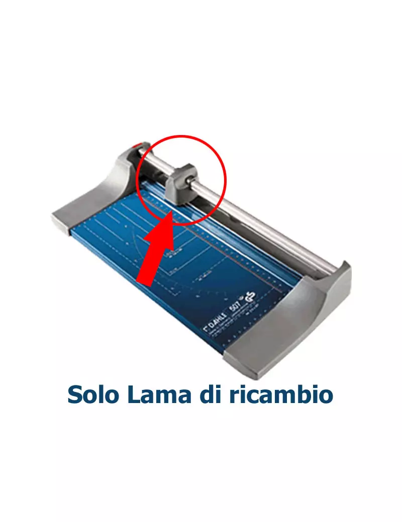 Lama di Ricambio per Taglierina a Rullo Hobby 500/507/508 Dahle - R000975 Lama di Ricambio per Taglierina a Rullo Hobby 500/507/508 Dahle - R000975