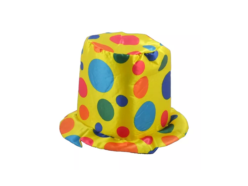 Cappello Clown - a Pois