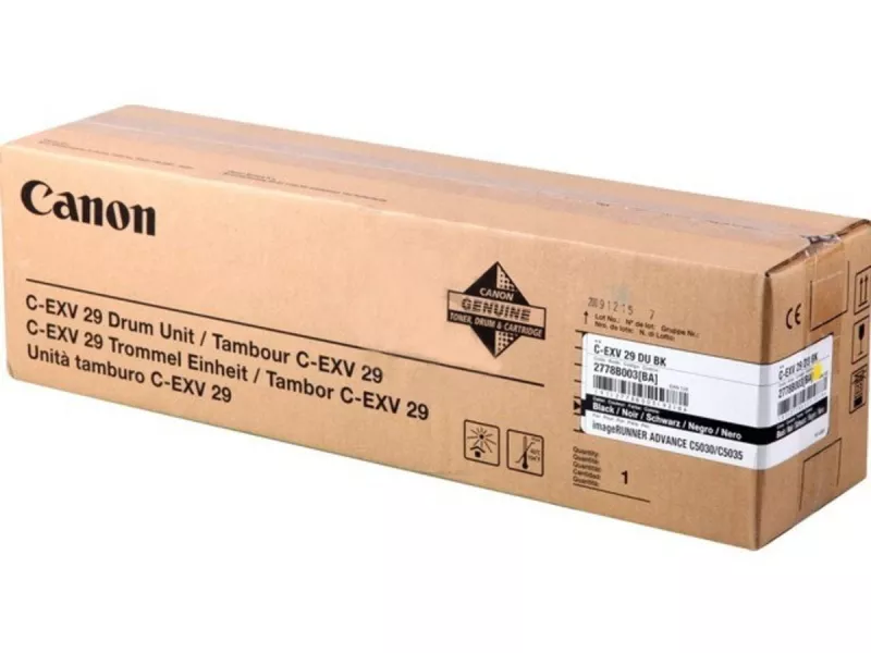 Tamburo Originale Canon C-EXV29drumm 2779B003 (Ciano, Magenta e Giallo 59000 pagine)