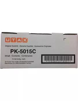 Toner Originale Utax PK-5015C 1T02R7CUT0 (Ciano 3000 pagine)