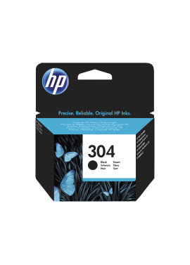 Cartuccia Originale HP N9K06AE 304 (Nero 120 pagine)