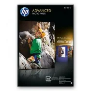 Carta Fotografica HP Advanced Hewlett Packard - Lucida senza Bordi - 10x15 cm - 250 g (Conf. 100)