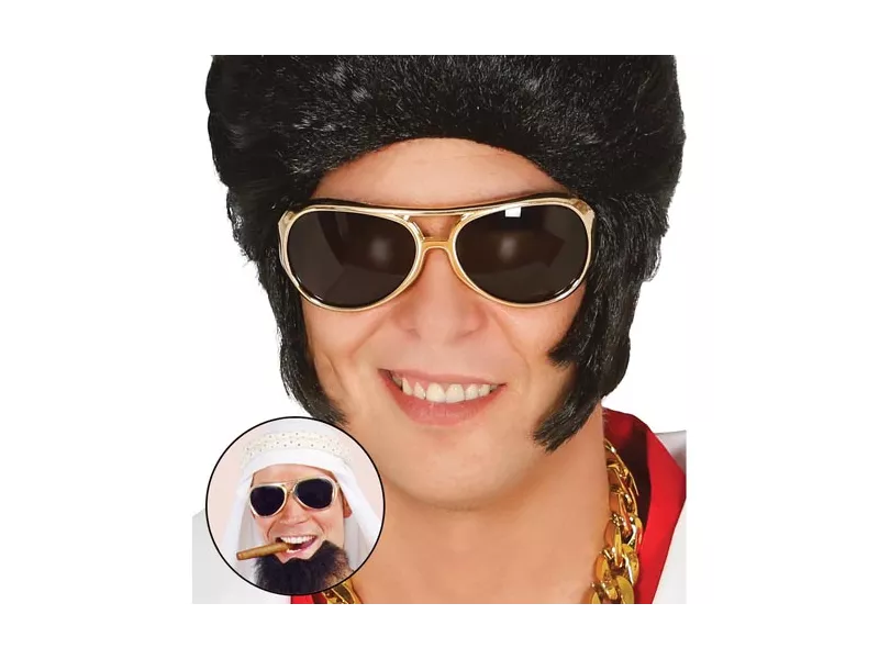 Occhiali Elvis Oro