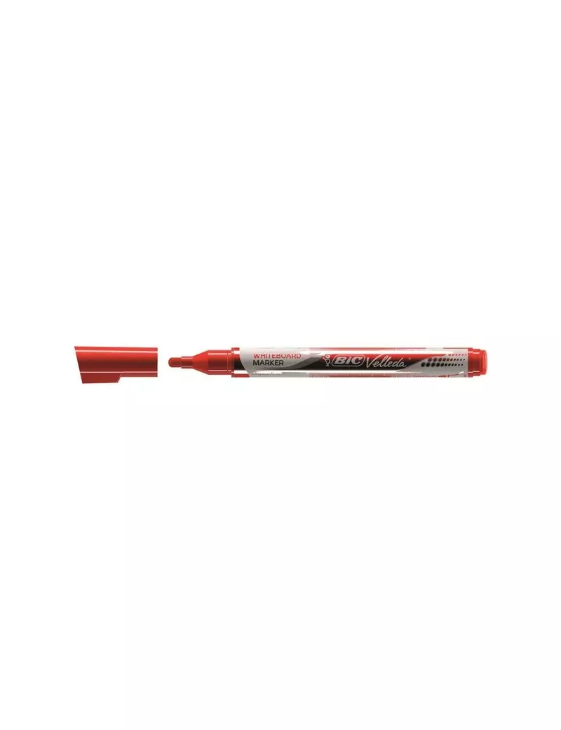 Marcatore Velleda Liquido Pocket Bic - Pocket - 4,2 mm - Rosso