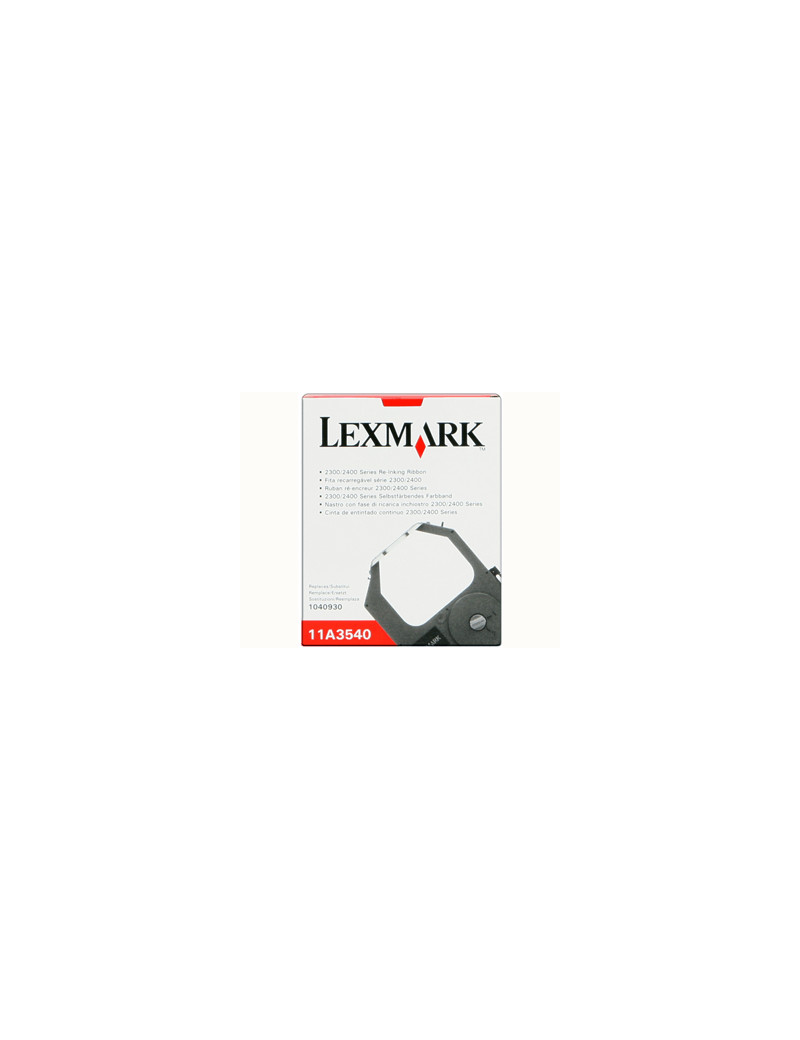 Nastro Originale Lexmark 11A3540 (Nero) Nastro Originale Lexmark 11A3540 (Nero)