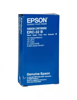 Nastro Originale Epson S015371 ERC-32B (Nero)