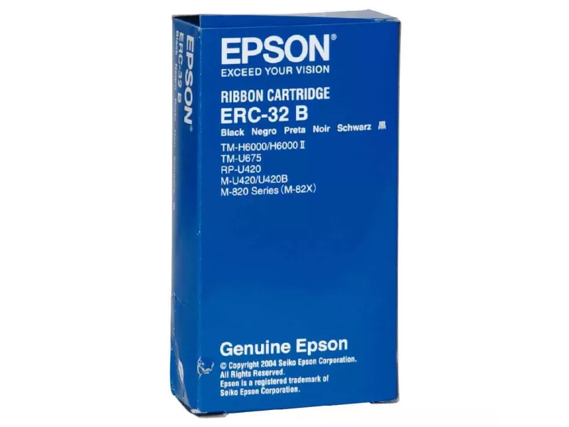 Nastro Originale Epson S015371 ERC-32B (Nero)