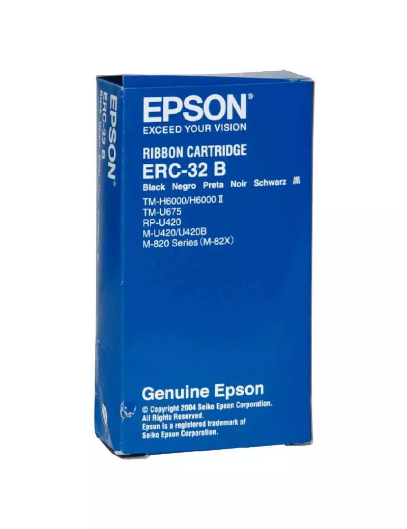 Nastro Originale Epson S015371 ERC-32B (Nero) Nastro Originale Epson S015371 ERC-32B (Nero)