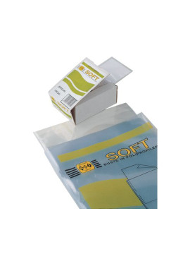 Busta Soft Sei Rota - 5,4x8,6 cm - 650508 (Trasparente Conf. 100)
