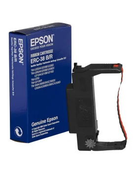 Nastro Originale Epson S015376 (Nero/Rosso)
